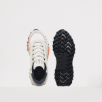 LACOSTE Elite Nylon And Suede Sneakers